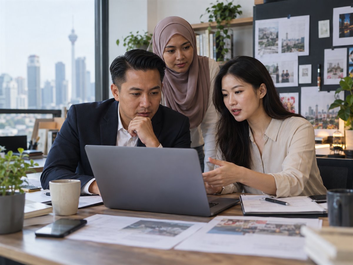 How can a bilingual website serve Malaysian readers clearly?