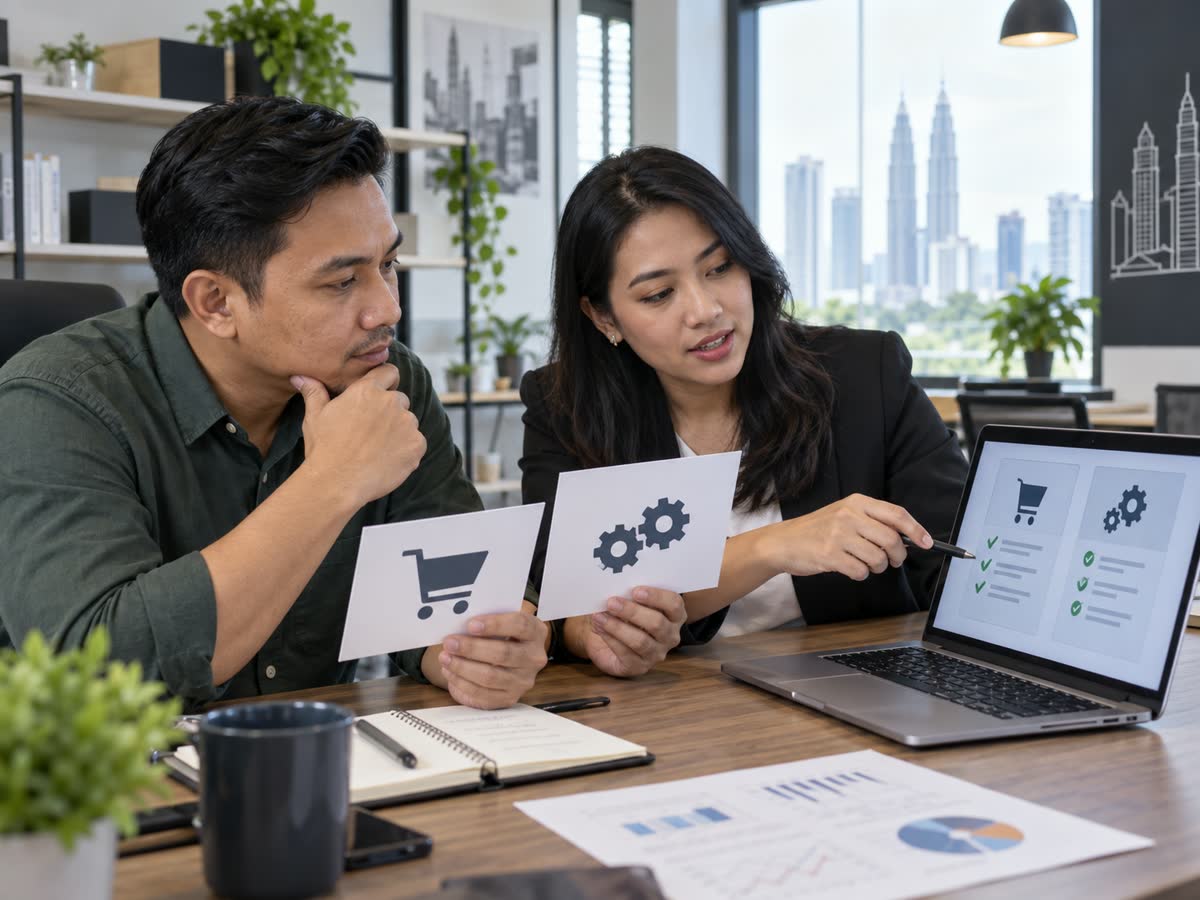 Choosing between ready-made and custom software