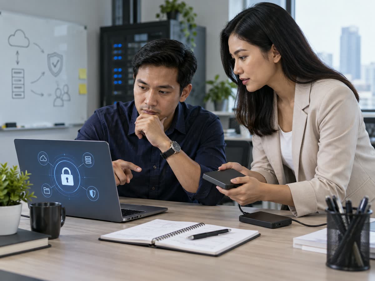 Business backups and security controls that need real owners