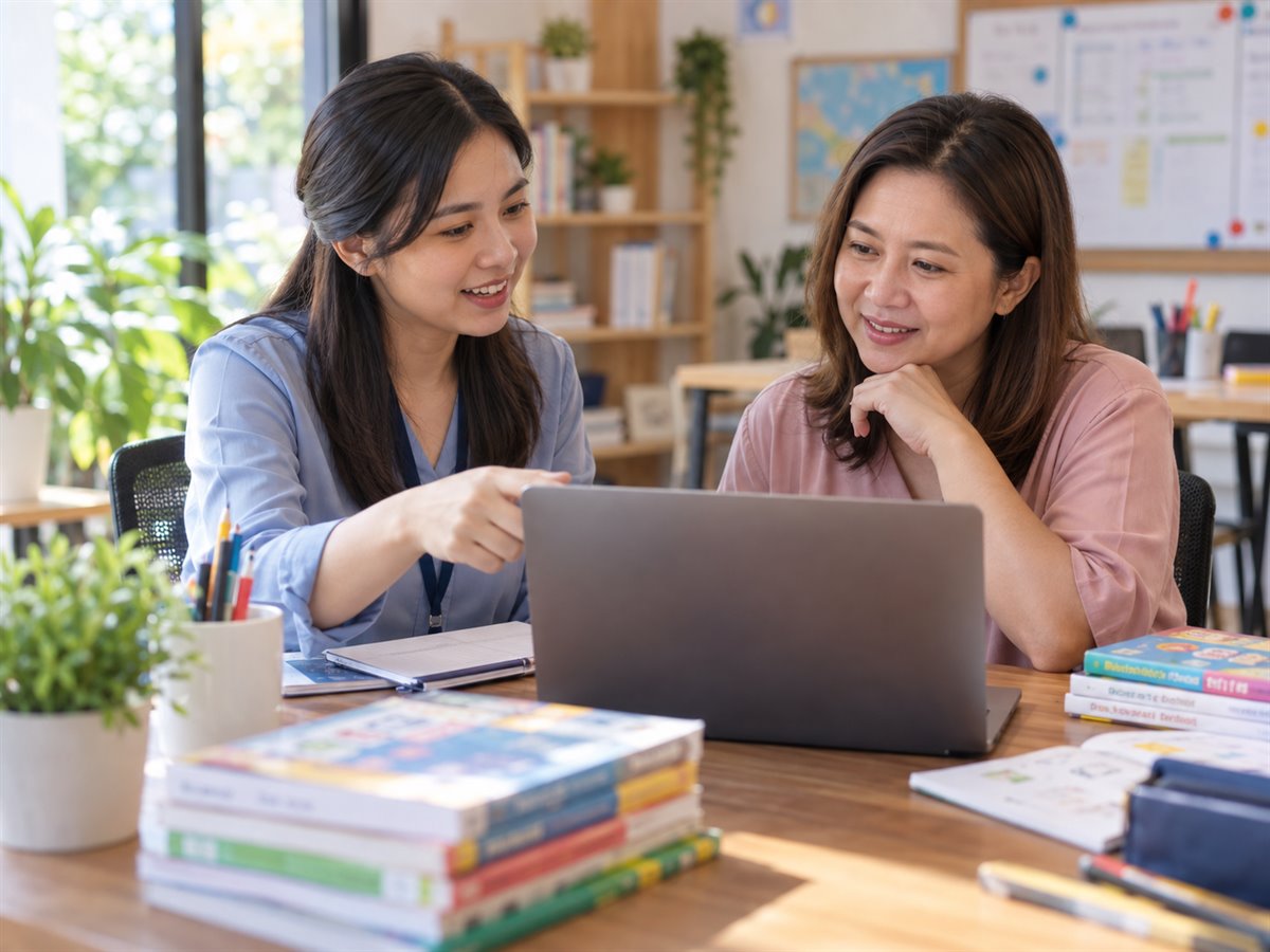 How can a tuition centre start with a useful parent portal?