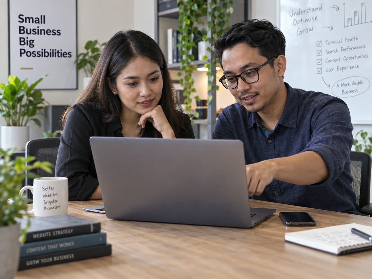Google Search Console basics for a business website