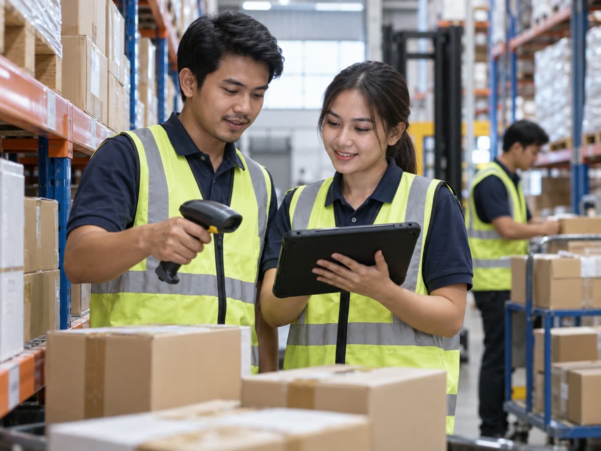 Warehouse barcode workflows that reduce repeated data entry