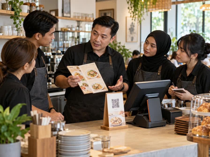 What is the difference between a QR menu, QR ordering, and POS?